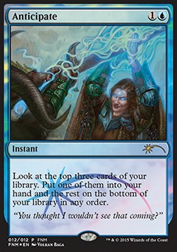 Anticipate⁣ - Friday Night Magic Promos⁣ (Rare)