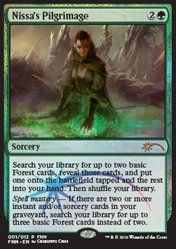 Nissa's Pilgrimage⁣ - Friday Night Magic Promos⁣ (Rare)