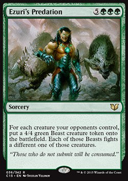 Ezuri's Predation⁣ - Commander 2015⁣ (Rare)⁣ [36]