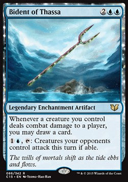 Bident of Thassa⁣ - Commander 2015⁣ (Rare)⁣ [86]