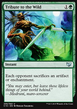 Tribute to the Wild⁣ - Commander 2015⁣ (Uncommon)⁣ [206]