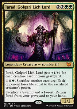 Jarad, Golgari Lich Lord⁣ - Commander 2015⁣ (Mythic)⁣ [223]