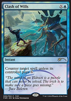 Clash of Wills⁣ - Friday Night Magic Promos⁣ (Rare)