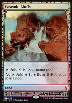 Cascade Bluffs⁣ - Zendikar Expeditions⁣ (Masterpiece)⁣ [32]