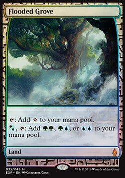 Flooded Grove⁣ - Zendikar Expeditions⁣ (Masterpiece)⁣ [35]