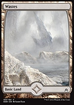 Wastes (V.1)⁣ - Oath of the Gatewatch⁣ (Land)⁣ [183]