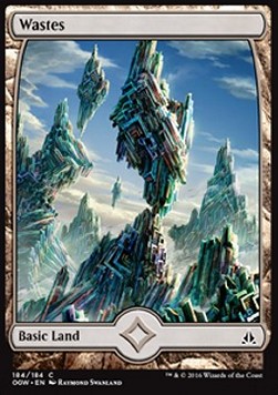 Wastes (V.3)⁣ - Oath of the Gatewatch⁣ (Land)⁣ [184]