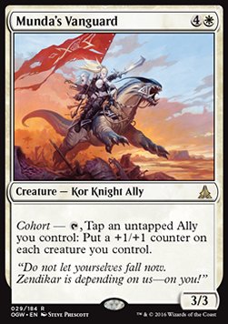 Munda's Vanguard⁣ - Oath of the Gatewatch⁣ (Rare)⁣ [29]