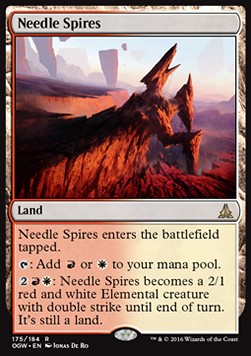 Needle Spires⁣ - Oath of the Gatewatch⁣ (Rare)⁣ [175]