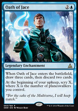 Oath of Jace⁣ - Oath of the Gatewatch⁣ (Rare)⁣ [60]