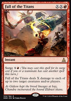 Fall of the Titans⁣ - Oath of the Gatewatch⁣ (Rare)⁣ [109]