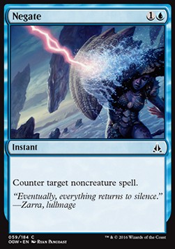 Negate⁣ - Oath of the Gatewatch⁣ (Common)⁣ [59]