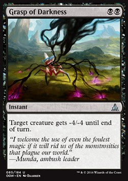Grasp of Darkness⁣ - Oath of the Gatewatch⁣ (Uncommon)⁣ [85]