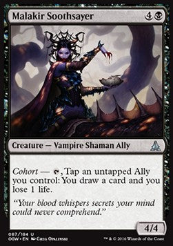 Malakir Soothsayer⁣ - Oath of the Gatewatch⁣ (Uncommon)⁣ [87]