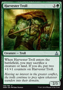 Harvester Troll⁣ - Oath of the Gatewatch⁣ (Uncommon)⁣ [133]