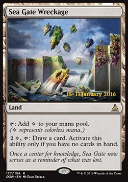 Sea Gate Wreckage⁣ - Oath of the Gatewatch: Promos⁣ (Rare)⁣ [177]