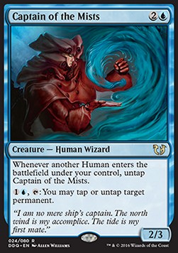 Captain of the Mists⁣ - Duel Decks: Blessed vs. Cursed⁣ (Rare)⁣ [24]