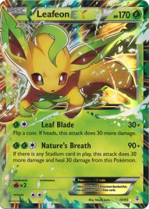Leafeon EX⁣ - Generations⁣ (Ultra Rare)⁣ [10]