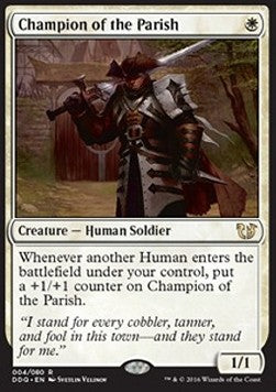 Champion of the Parish⁣ - Duel Decks: Blessed vs. Cursed⁣ (Rare)⁣ [4]