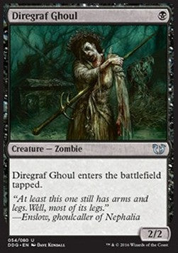 Diregraf Ghoul⁣ - Duel Decks: Blessed vs. Cursed⁣ (Uncommon)⁣ [54]