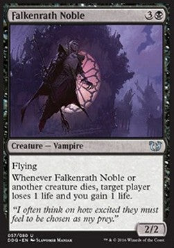 Falkenrath Noble⁣ - Duel Decks: Blessed vs. Cursed⁣ (Uncommon)⁣ [57]