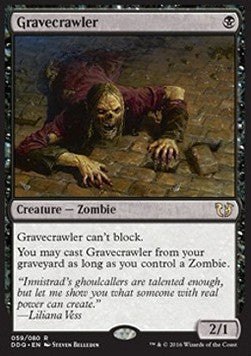 Gravecrawler⁣ - Duel Decks: Blessed vs. Cursed⁣ (Rare)⁣ [59]