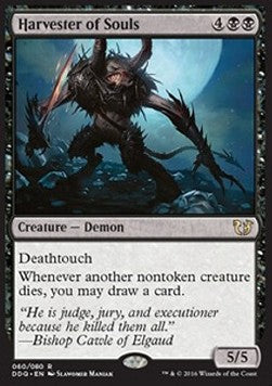 Harvester of Souls⁣ - Duel Decks: Blessed vs. Cursed⁣ (Rare)⁣ [60]