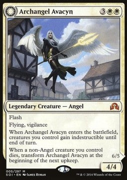 Archangel Avacyn / Avacyn, the Purifier⁣ - Shadows over Innistrad⁣ (Mythic)⁣ [5]