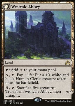 Westvale Abbey / Ormendahl, Profane Prince⁣ - Shadows over Innistrad⁣ (Rare)⁣ [281]