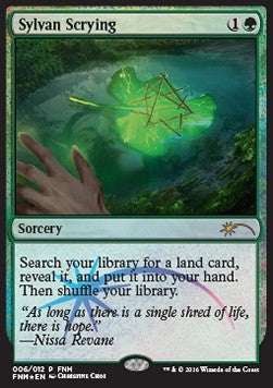 Sylvan Scrying⁣ - Friday Night Magic Promos⁣ (Rare)