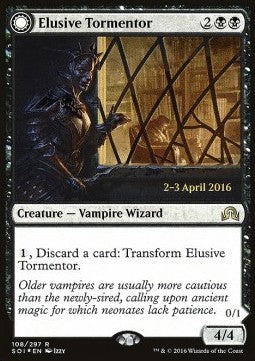 Elusive Tormentor / Insidious Mist⁣ - Shadows over Innistrad: Promos⁣ (Rare)⁣ [108]