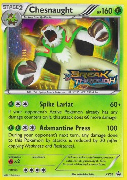 Chesnaught⁣ - XY Black Star Promos⁣ (Promo)⁣ [68]