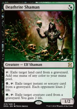 Deathrite Shaman⁣ - Eternal Masters⁣ (Rare)⁣ [215]