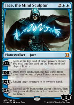 Jace, the Mind Sculptor⁣ - Eternal Masters⁣ (Mythic)⁣ [57]