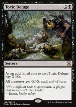 Toxic Deluge⁣ - Eternal Masters⁣ (Rare)⁣ [108]