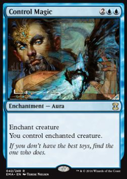 Control Magic⁣ - Eternal Masters⁣ (Rare)⁣ [42]