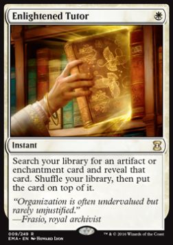 Enlightened Tutor⁣ - Eternal Masters⁣ (Rare)⁣ [9]