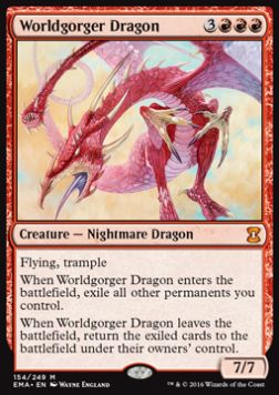 Worldgorger Dragon⁣ - Eternal Masters⁣ (Mythic)⁣ [154]