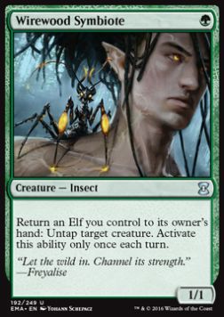 Wirewood Symbiote⁣ - Eternal Masters⁣ (Uncommon)⁣ [192]