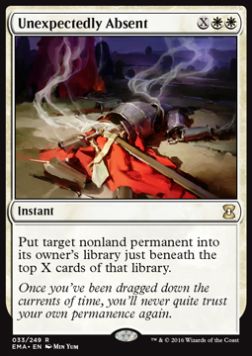 Unexpectedly Absent⁣ - Eternal Masters⁣ (Rare)⁣ [33]