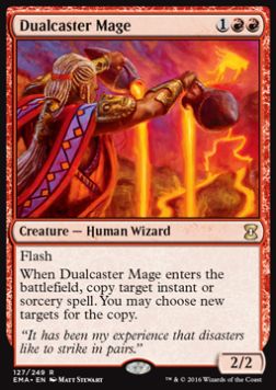 Dualcaster Mage⁣ - Eternal Masters⁣ (Rare)⁣ [127]