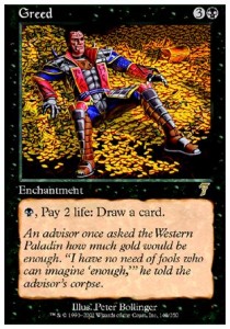 Greed⁣ - Seventh Edition⁣ (Rare)⁣ [140]