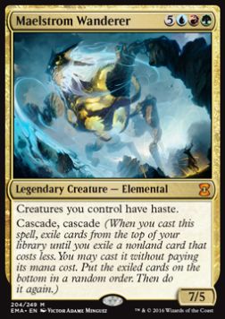 Maelstrom Wanderer⁣ - Eternal Masters⁣ (Mythic)⁣ [204]