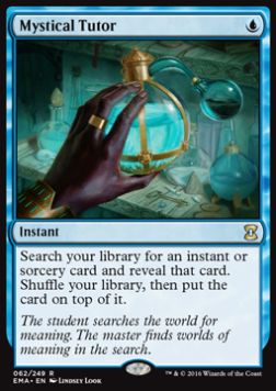 Mystical Tutor⁣ - Eternal Masters⁣ (Rare)⁣ [62]
