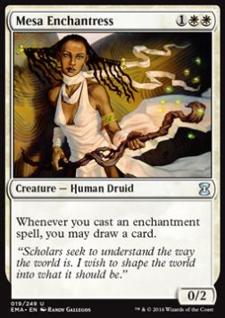 Mesa Enchantress⁣ - Eternal Masters⁣ (Uncommon)⁣ [19]