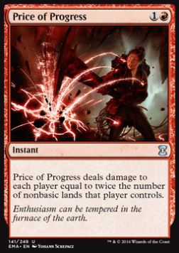 Price of Progress⁣ - Eternal Masters⁣ (Uncommon)⁣ [141]