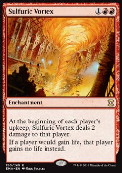 Sulfuric Vortex⁣ - Eternal Masters⁣ (Rare)⁣ [150]