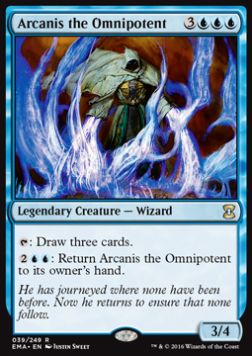 Arcanis the Omnipotent⁣ - Eternal Masters⁣ (Rare)⁣ [39]