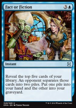 Fact or Fiction⁣ - Eternal Masters⁣ (Uncommon)⁣ [48]