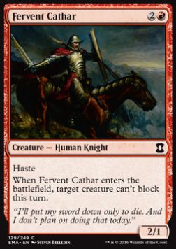 Fervent Cathar⁣ - Eternal Masters⁣ (Common)⁣ [129]
